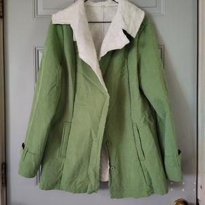 Fall/Spring Fleece lined Jacket NEW never worn